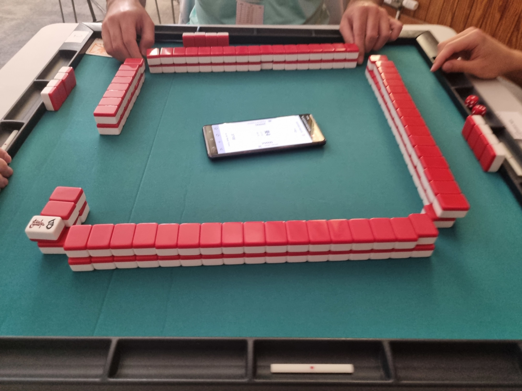 Example of playfield with pantheon